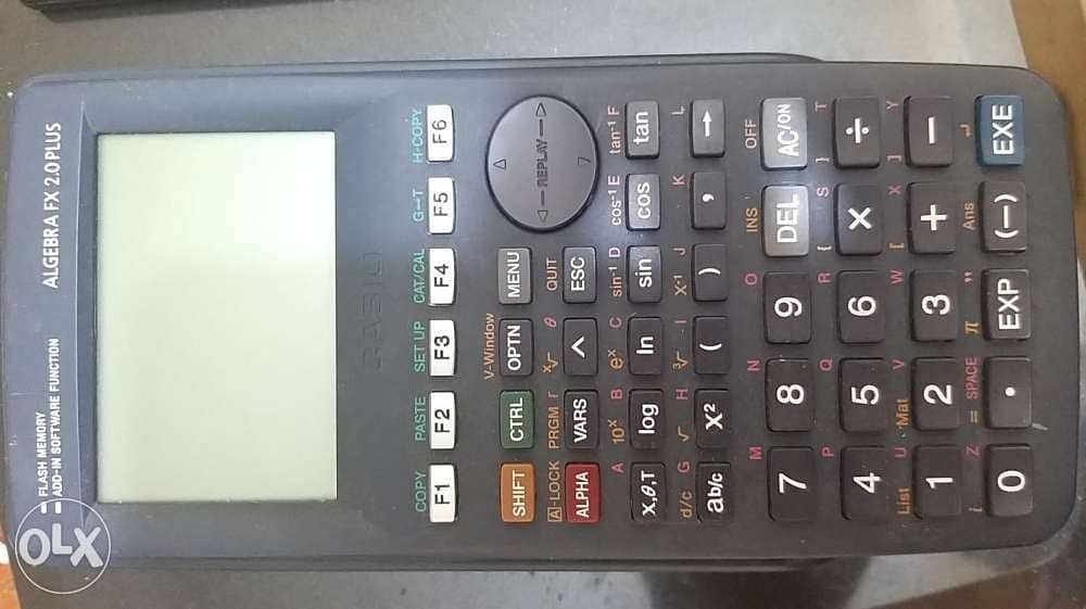 Casio Algebra FX2.0 plus programeable calculator 0