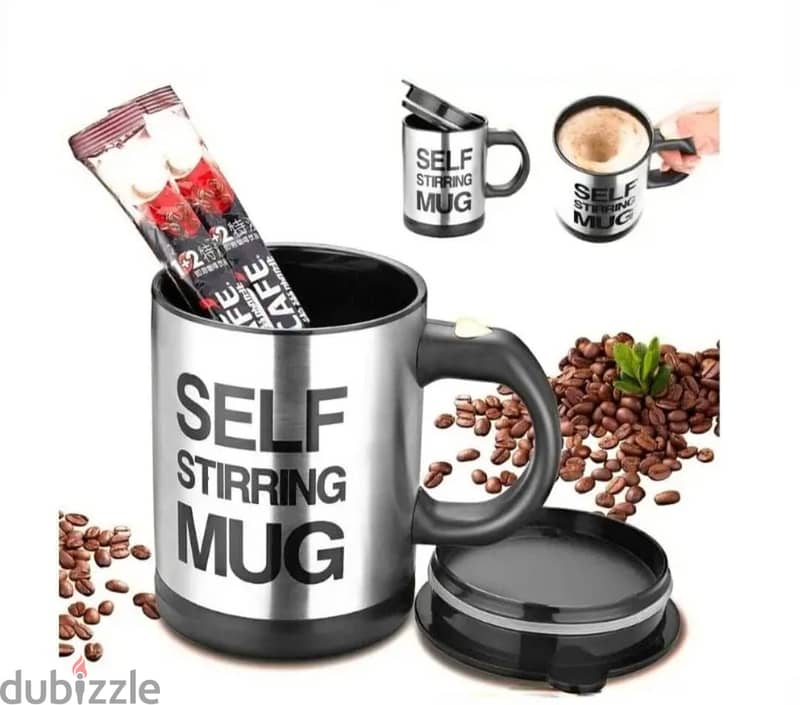 Self Stirring Mug 400ml – Kuwait Mall