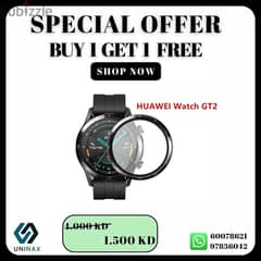 HUAWEI GT2 Watch Full Screen Protector 0