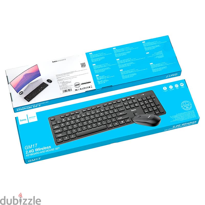 Hoco GM17 Keyboard + Mouse Set 4