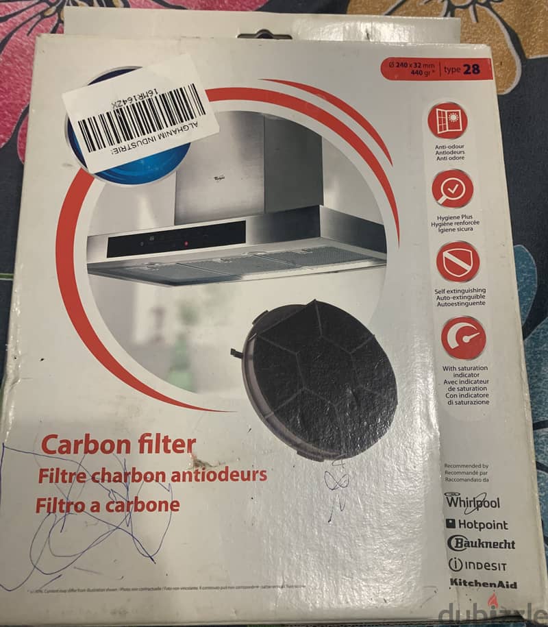 Carbon filter 3