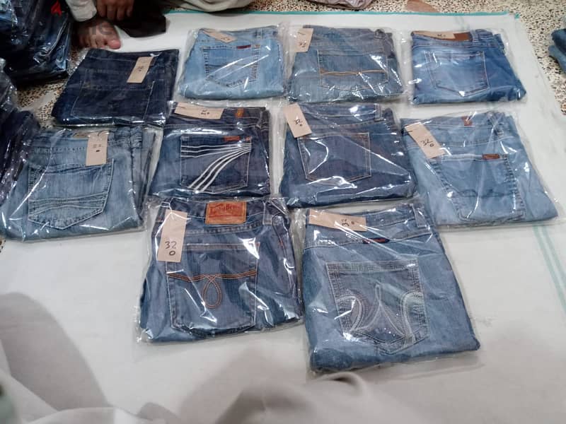 Export quality used jeans pants 3
