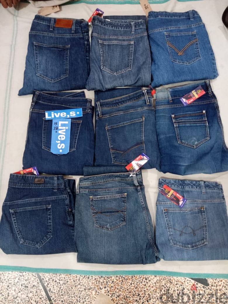 Export quality used jeans pants 5