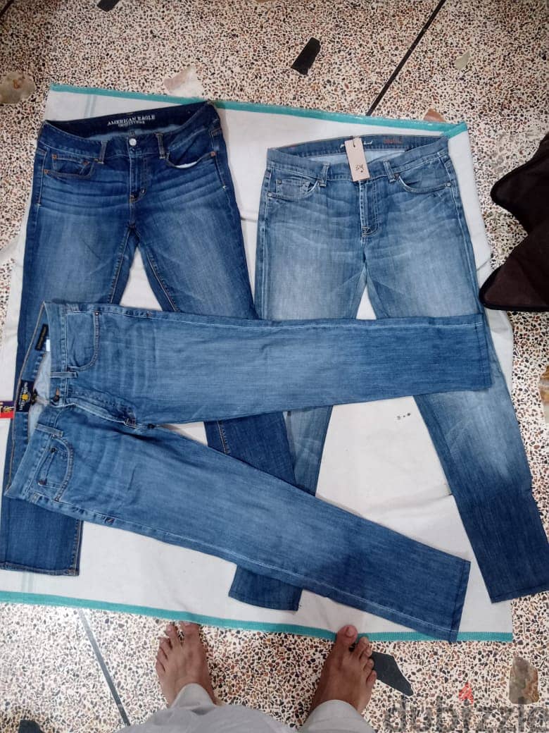 Export quality used jeans pants 8