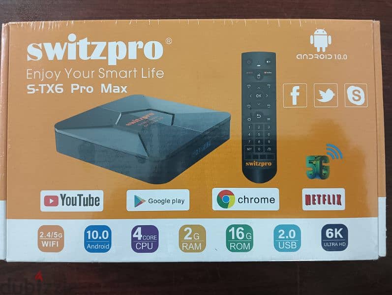 Android TV box with all channels 1
