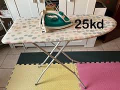 flat iron/ ironing table