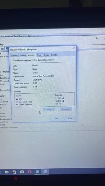 HP laptop core i 5 8 GB Ram HDD 620 6