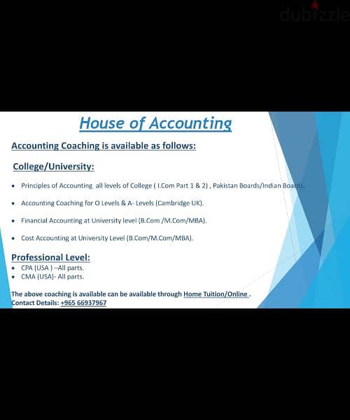 house of Accounting . . 0