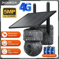 5MP 4G SIM With Solar Panel Two Way Audio Security