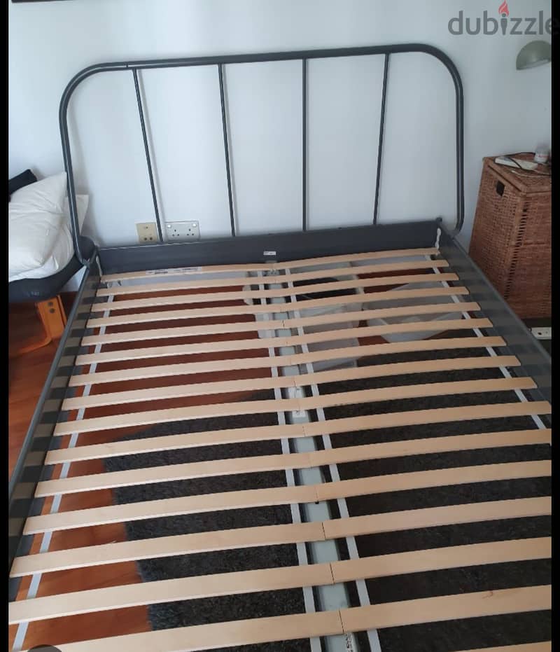 Ikea metal bed frame 1