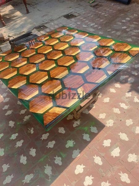 epoxy luxury dining tables contct & whatsapp for order 0092304-8683392 6