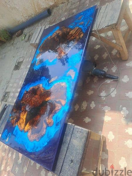 epoxy luxury dinning tables. contact and whatsapp 0092304-8683392 3