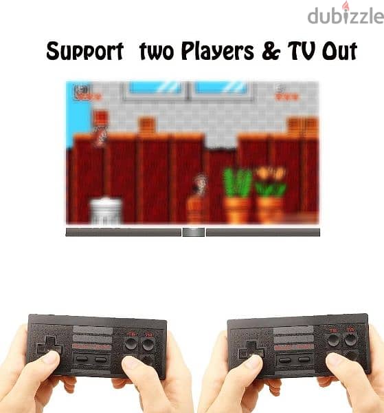 Madhav Plug & Play Game Tv Console 2 Player Mini Game Box Video Game 5