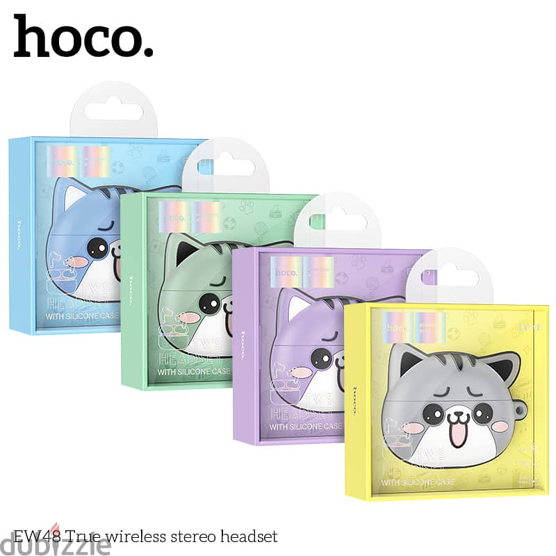 Hoco EW48 Cute Cat Wireless Headphone 6