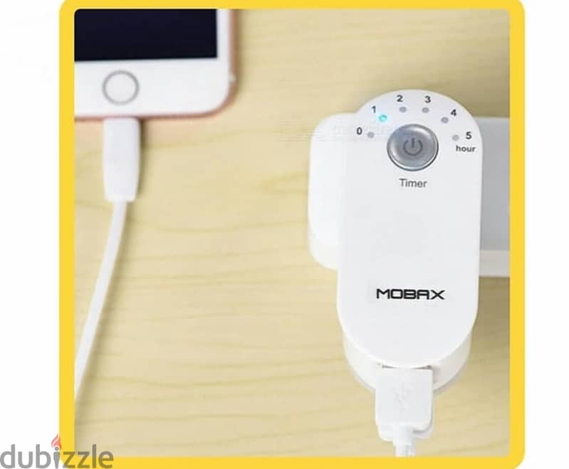 Mobax Timer Home Charger 2 USB Ports 3