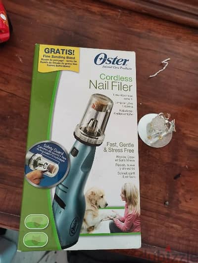 Oster cordless nail filer dog and cat