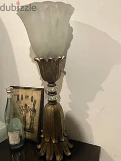 Vintage Lamp with Bulb