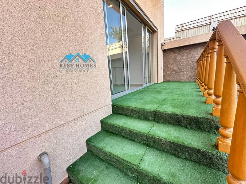 3 Bedrooms Ground Floor with Pool in Abu Al Hasania 7