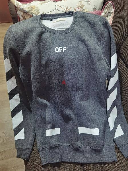 Off white 2024 crewneck seeing things