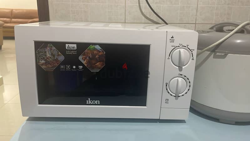 how to use ikon microwave oven