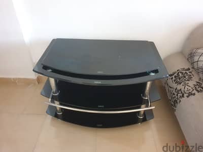 TV table and glass top table for sale