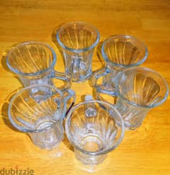 Unused Arabic Tea Glasses Set(6pc)-66379610 (5pm-9pm)