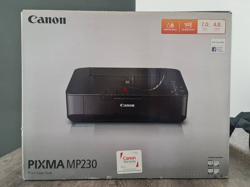 Canon Pixma MP230 all in one printer 4