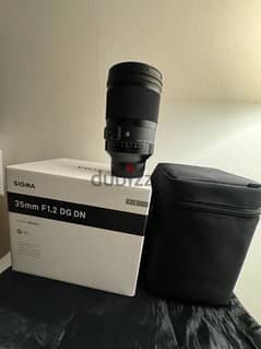 Sigma 35mm 1.2 for SONY E-mount