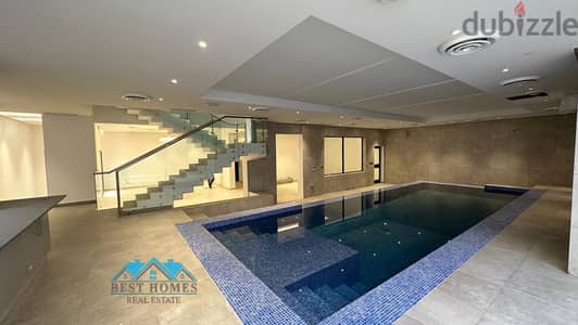 Ground plus Basement with Swimming Pool & Big Garden Duplex in Funaite