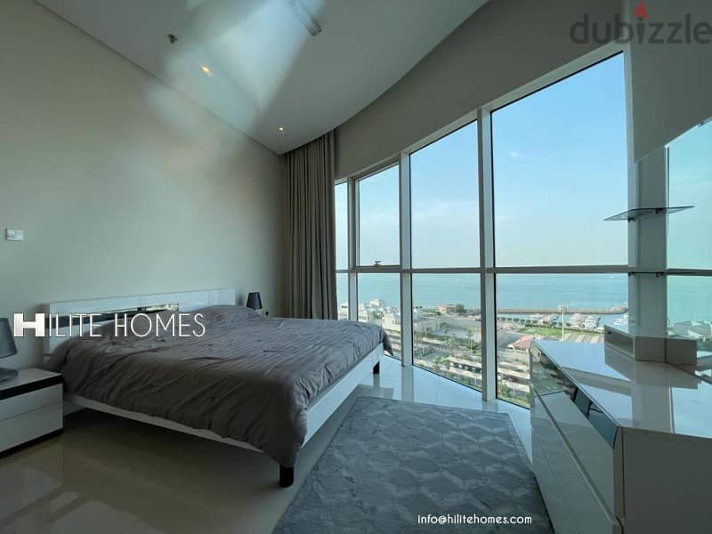 THREE BEDROOM SEMI FURNISHED APARTMENT FOR RENT IN SHAAB 4