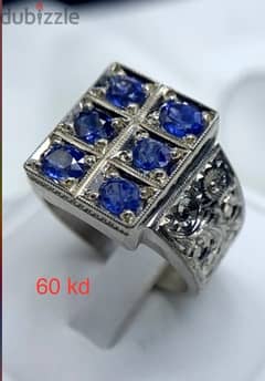 cylone  Natural sapphire  Ring 0