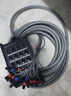 16 Chanel XLR snake cable