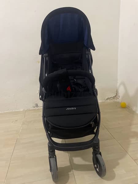 stroller  (foldable and compact 4 wheeler 360 rotation) 1