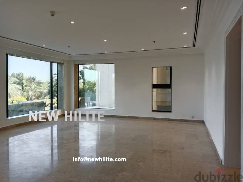 SEAVIEW THREE BEDROOM APARTMENT FOR RENT IN SHAAB 1