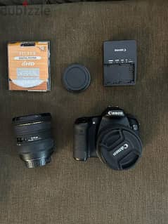 Canon 70D with 18-55mm & 10-20 mm Lens