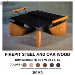 Wooden Firepit 0