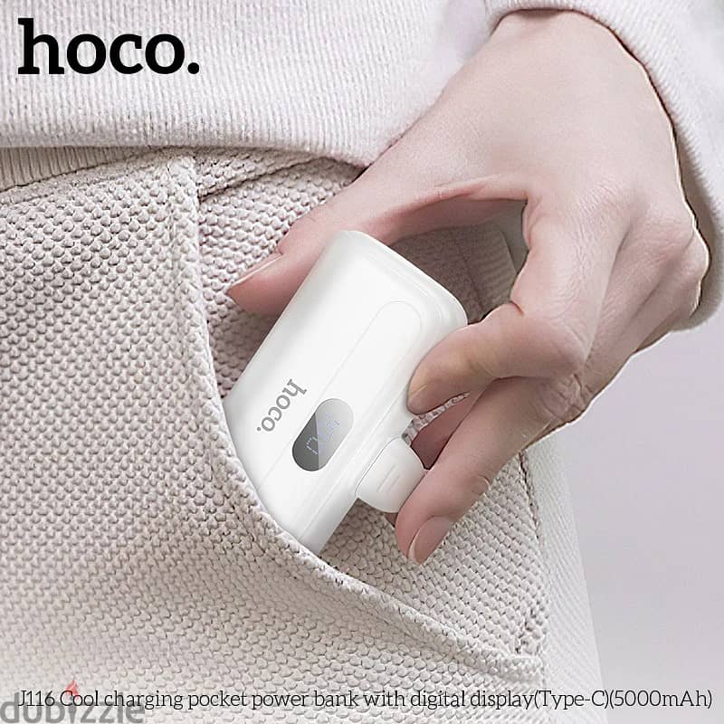 Hoco J116 Type C Pocket Power Bank 5000mAh 4
