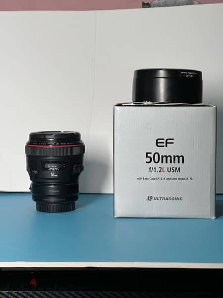 Canon EF 50 mm 1.2 L 0