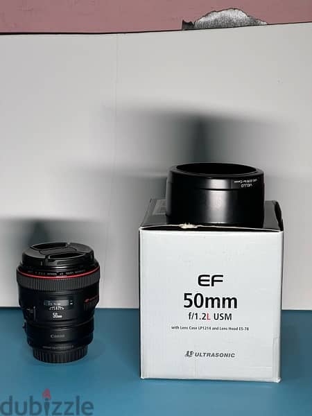 Canon EF 50 mm 1.2 L 2