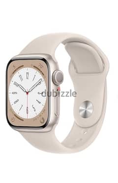 Brand New Apple Watch Series 8 with Starlight Aluminum Case&Band- 41MM