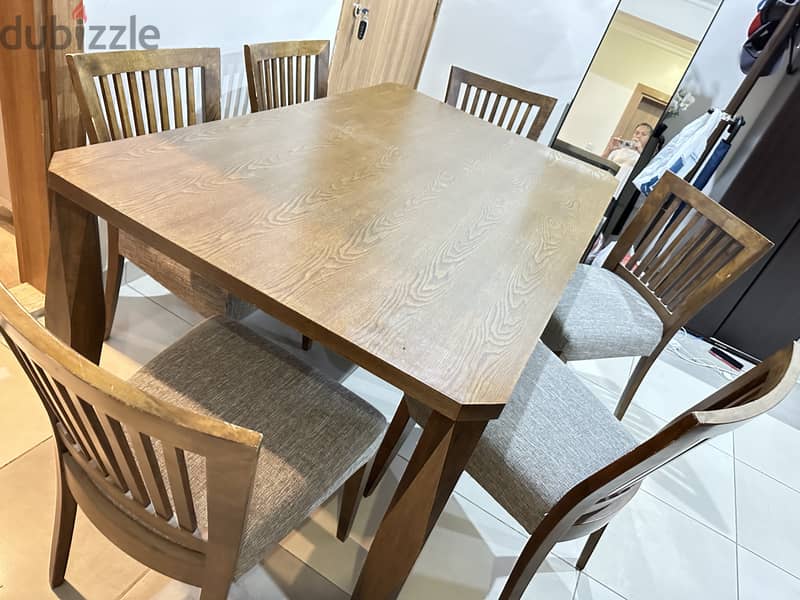 Dinning Table with 6 chairs - - everything must go. . . 3