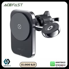 ACEFAST D18 2-in-1 Mobile And Iwatch Wireless Charging Car Holder 0