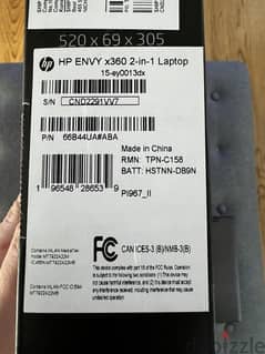 HP ENVY x360 15.6" (256GB SSD, AMD Ryzen 5, 4.30 GHz, 8GB) Notebook