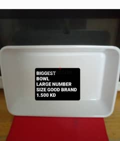 lager home land bowling very big size white colour