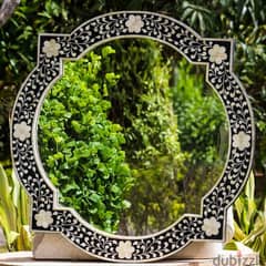 Spiral Foliage Mirror