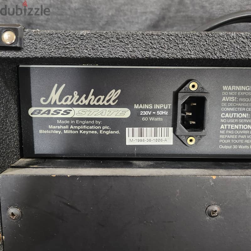 For Sale: Marshall Bass State B30 Bass Amps 1