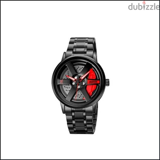 Car Rim Style Spinning Watch 0