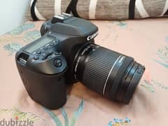 Canon 80d with kit lens 0