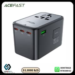 ACEFAST Z1 PD75W GaN Travel Charging Adapter 0