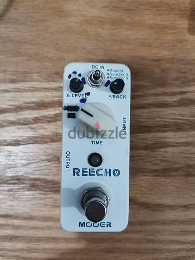 Guitar Pedal Effects- Mooer Reecho